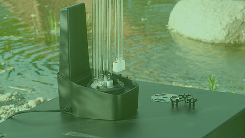 Testen der UV-Lampe