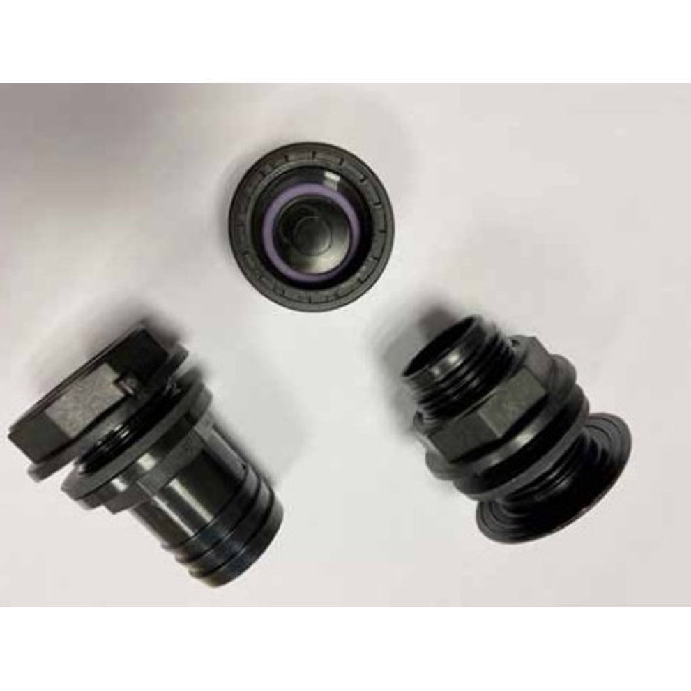 Plant filter lead-through set