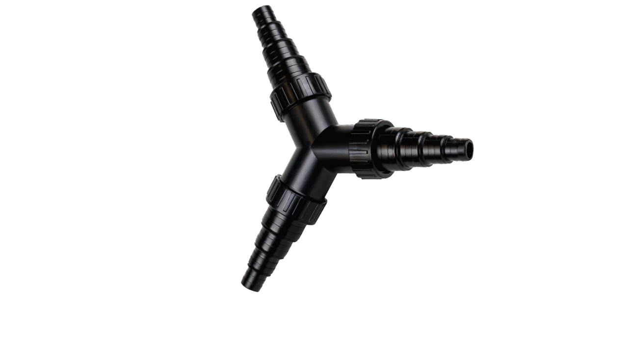 Hose connetor 3-way 20/25/32/40mm