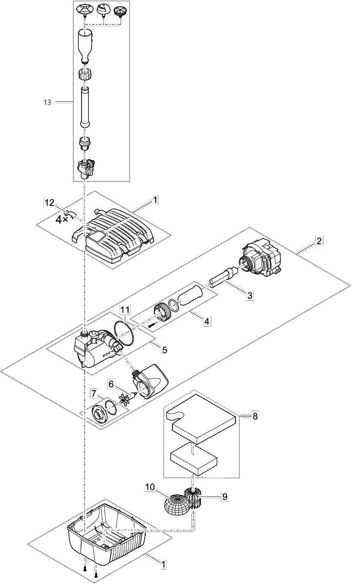 OnderdelenoasefiltralUVC1500tekening