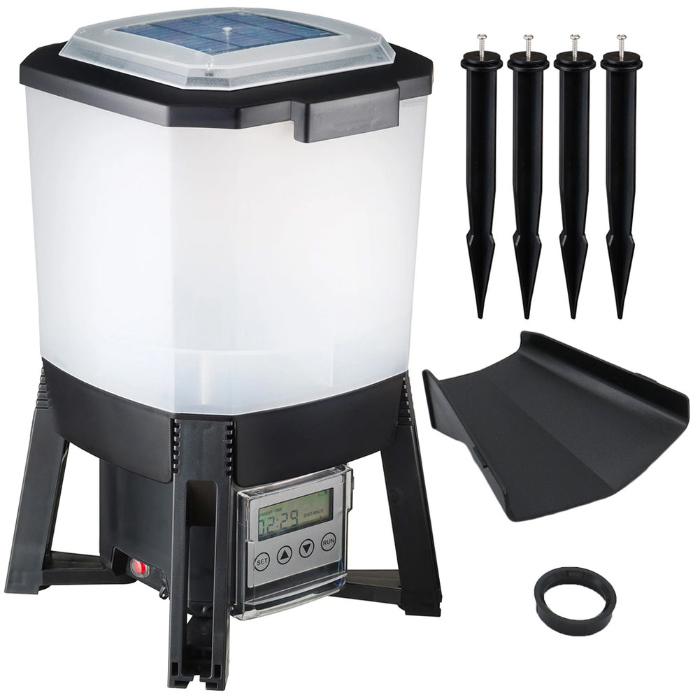 Secret Voerautomaat Vissen 6 Liter Solar compleet