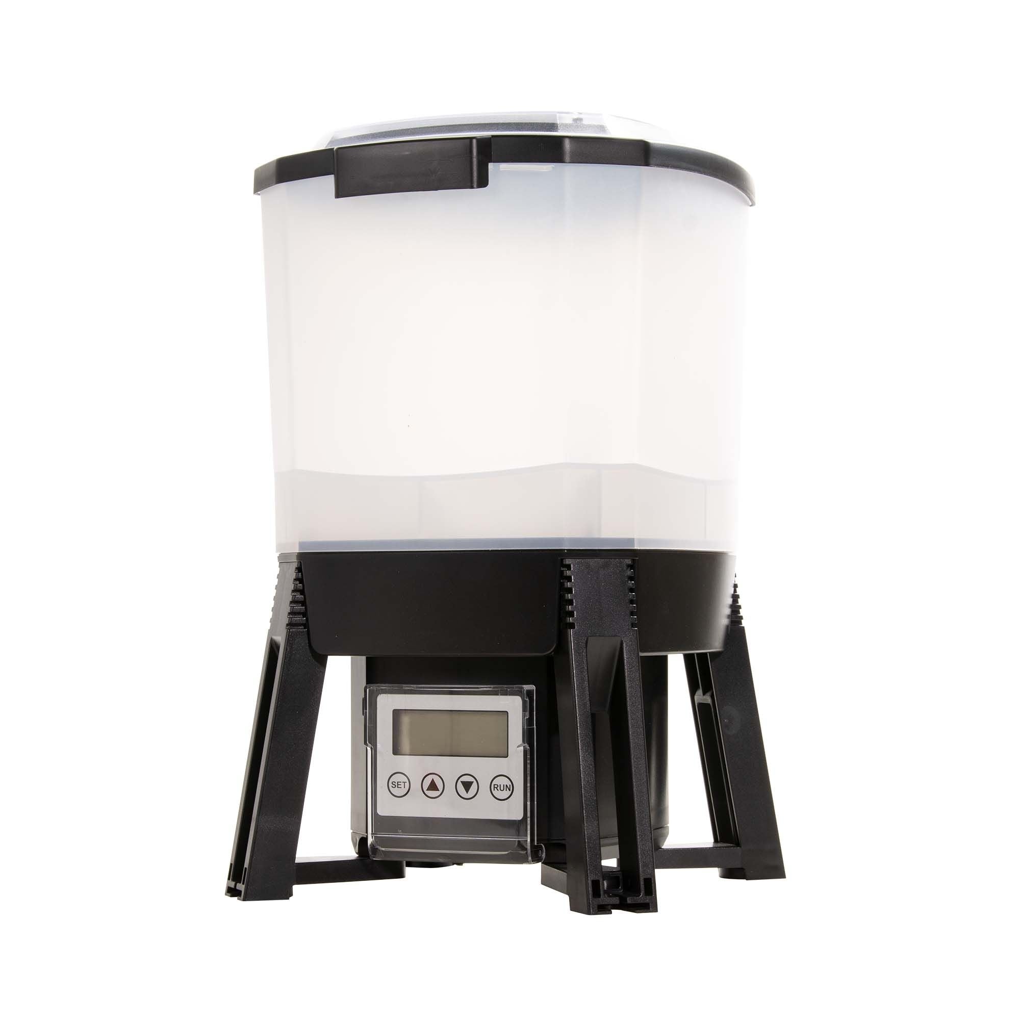 Secret Voerautomaat Vissen 6 Liter Solar zijaanzicht