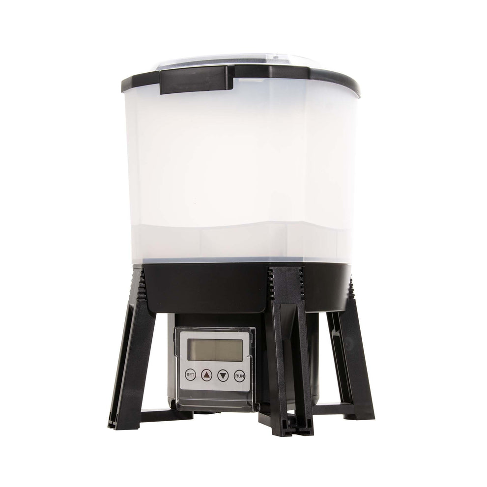 Secret Voerautomaat Vissen 6 Liter Solar zijaanzicht