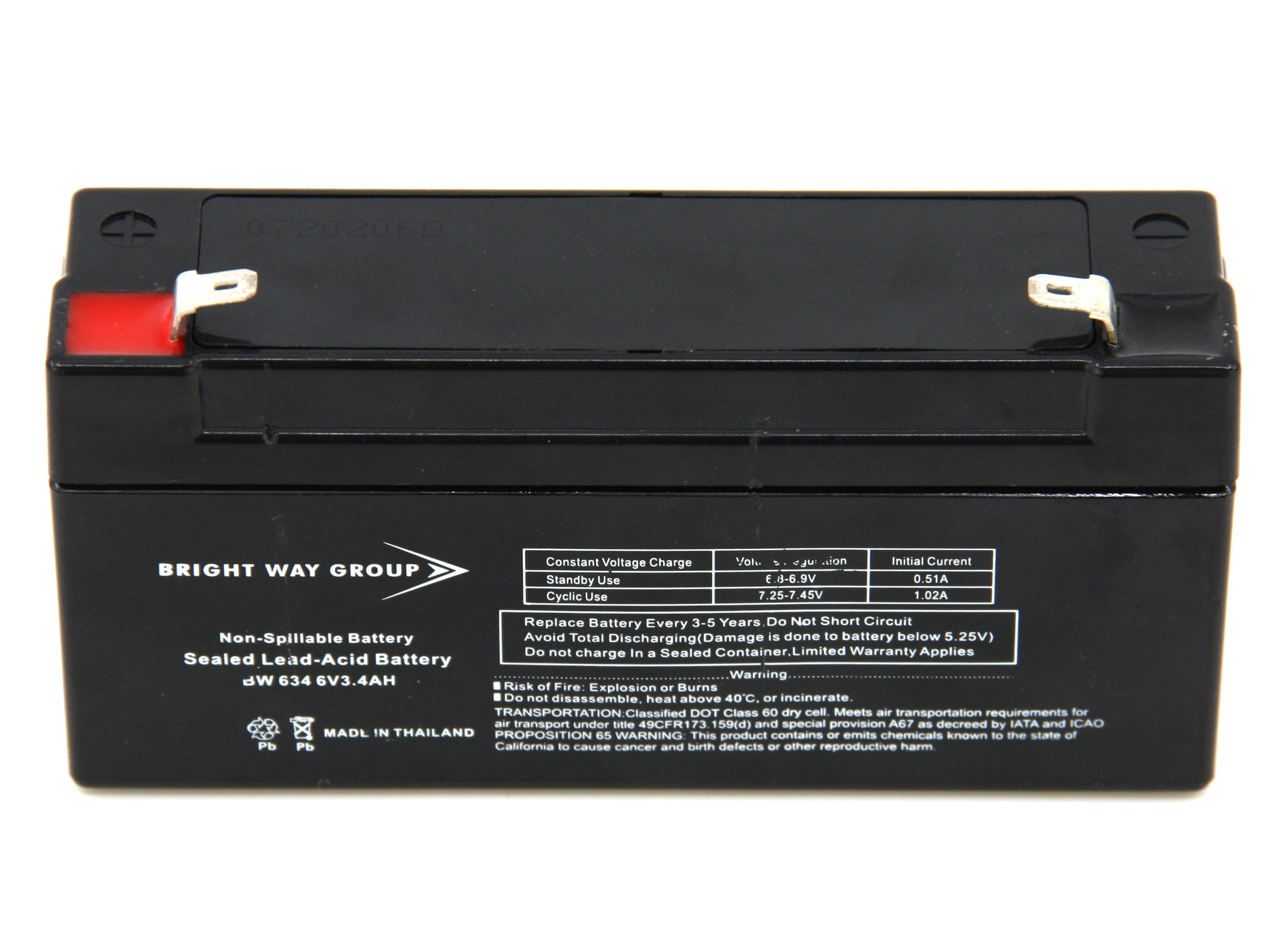 Rechargeable battery 6V for Koi Café