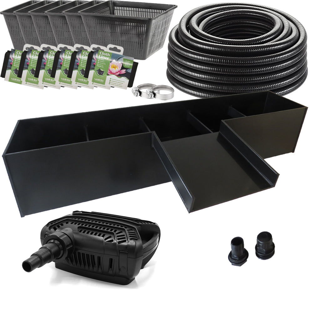 Secret Plantenfilter Met Waterval 150x25x25cm Complete Set