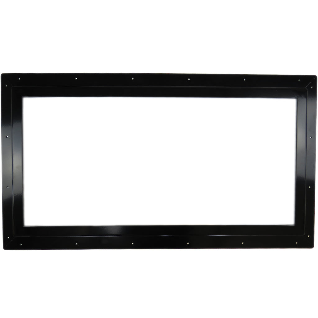 Vijverraam 50x100 gesloten model zwart