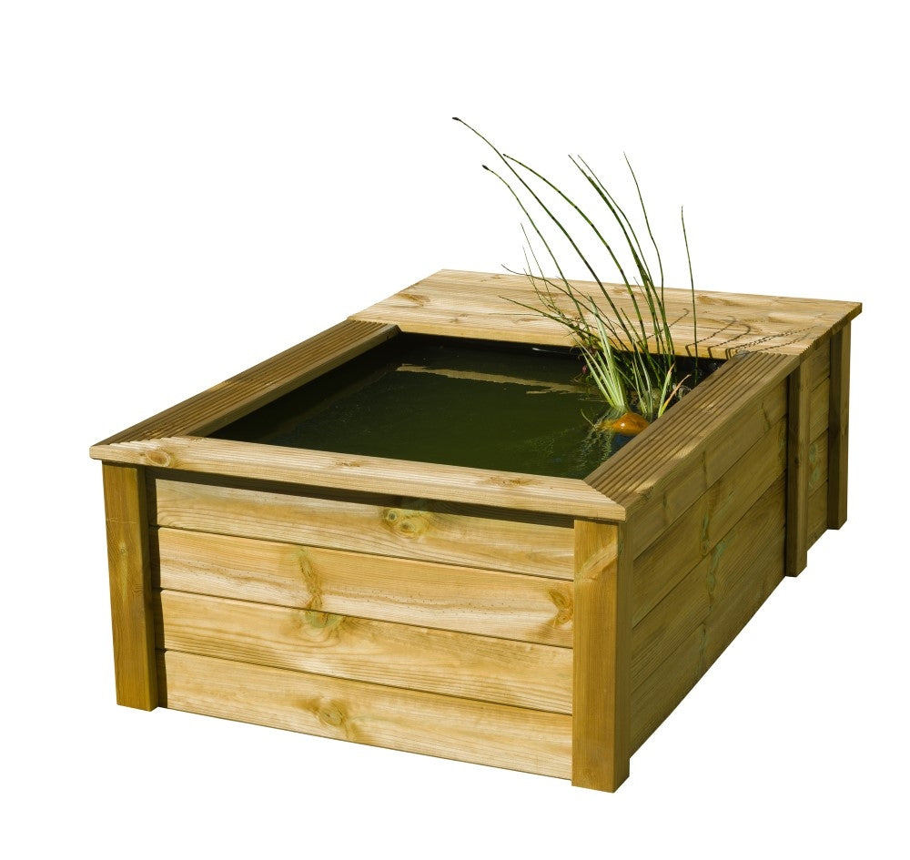 Wooden pond set Quadro III