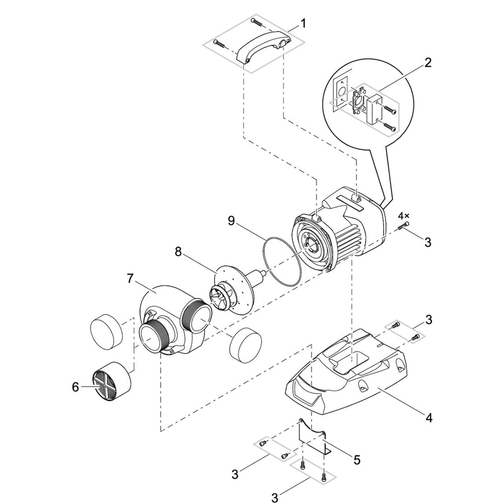 aquamax_eco_titanium_51000_onderdelen_tekening