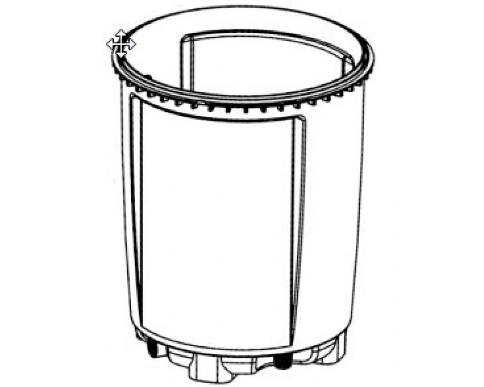 Filter barrel for the Clear Control 25 NG