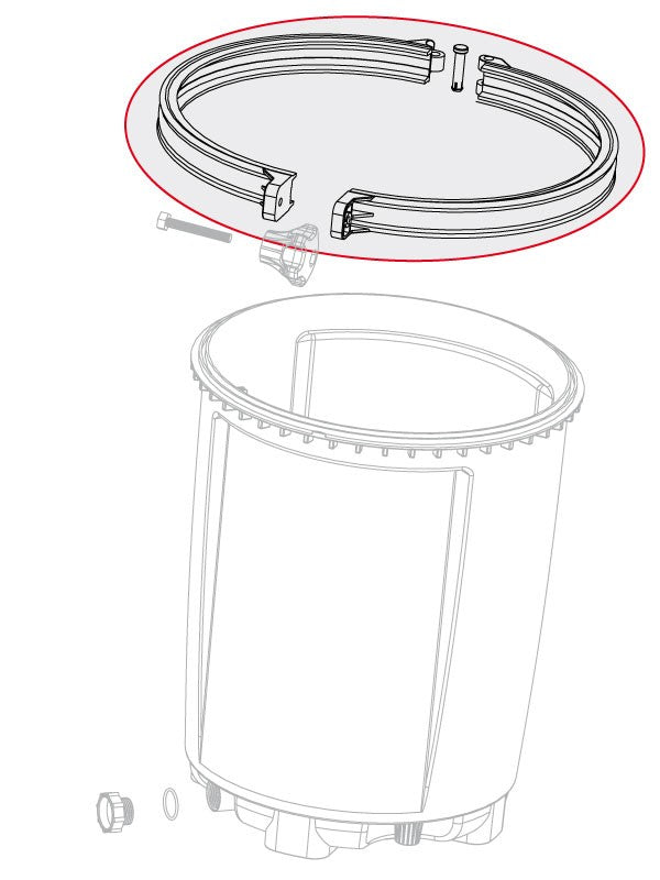 Clamp bracket for Clear Control 100