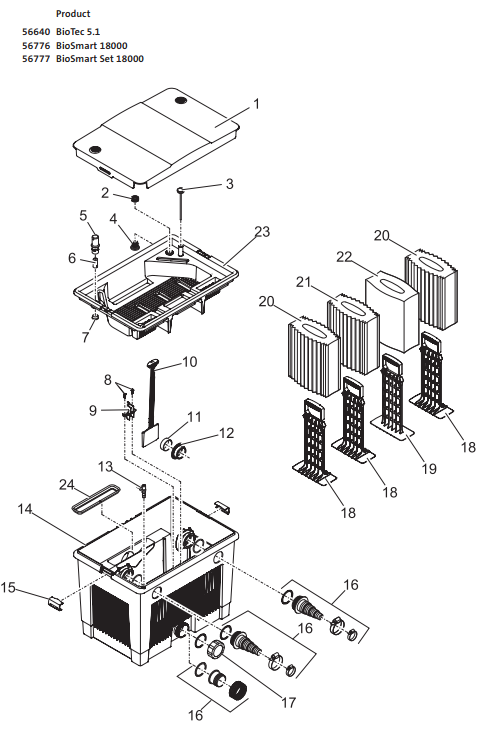 onderdelen-oase-biosmart-biotec-18000