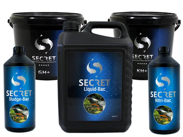 Secret 100.000 liter Onderhoudspakket voor de vijver
